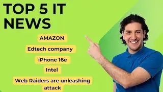 Top 5 technology news. Apple,amazon, intel news.  [Tech Show Crystal]