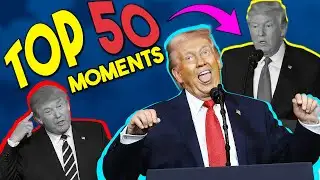 Top 50: Funniest Donald Trump Moments (Compilation)