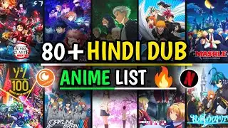 Top 80+ Must-Watch Anime For Beginners !!(In Official Hindi dubbed)