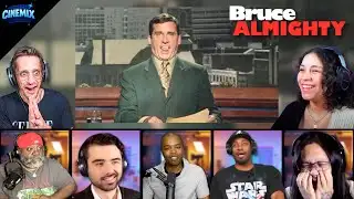 TOP “LIVE TV MELTDOWN” REACTIONS! BRUCE ALMIGHTY (2003) – FUNNIEST EVAN SCENE!