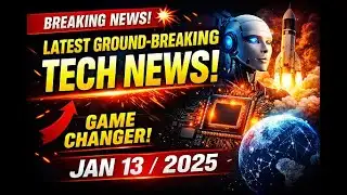 Top Tech News Today: AI Breakthroughs, Gadgets & Future Tech Updates 🚀