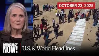 Top U.S. & World Headlines — October 23, 2025