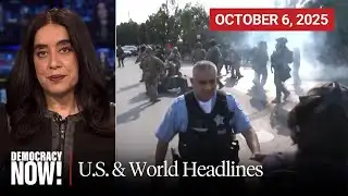 Top U.S. & World Headlines — October 6, 2025