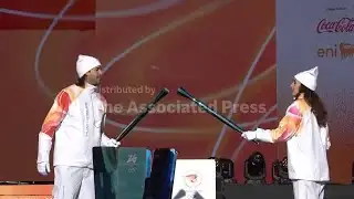 Torch relay for Milan Cortina Winter Olympics starts on 2-month countdown to opening ceremony