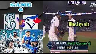 Toronto Blue Jays vs Seattle Mariners ALCS Full Game 6 Highlights -MLB 19/10/2025