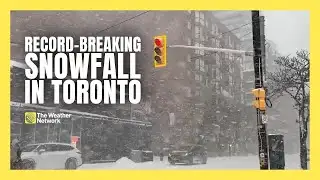 Toronto Breaks Snowfall Records Amid Blizzard Conditions