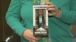 Toronto mayor Rob Ford releases official bobblehead doll