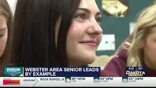 Touchstone Energy Scholar of the Week: Webster Area senior leads by example
