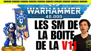TOUS LES SPACE MARINES DE LA BOITE V11 DE WARHAMMER 40000 !