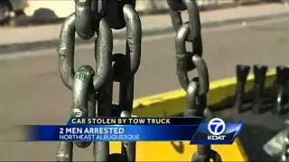 Tow Truck Car Theft