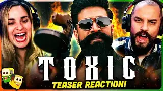 TOXIC: INTRODUCING RAYA Teaser Reaction! | Rocking Star Yash | Kristen & Brandon