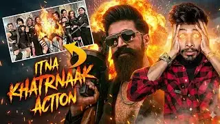 Toxic TEASER🤯💥: Most Brutal Scenes Ever | Toxic Shocking Action Sequence Secrets Revealed! | Yash