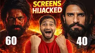 TOXIC vs Dhurandhar 2 Final Screen Count Revealed 60 - 40 🤯 💥 TOXIC vs Dhurandhar 2 Screen War! YASH