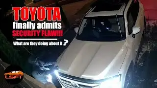 Toyota Finally Admits Security Flaw and Here