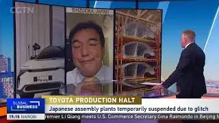 Toyota production halt: "Basically to do with the system failure"