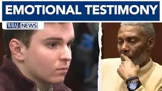 Tracey Howard speaks at the Austin Thompson Sentencing Hearing