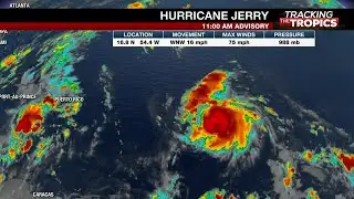 Tracking 2 hurricanes, Imelda remnants, 3 areas of potential development