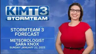 Tracking a Calm and Cloudy Sunday - 1/22/2023