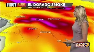 Tracking cooler temperatures and gusty winds