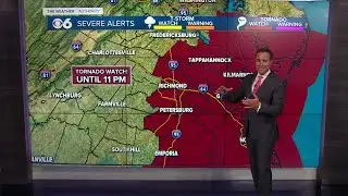 Tracking Elsa: Tornado watch in effect until 11 p.m. (6 p.m. storm update)