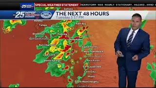 Tracking heavy rainfall this week across South Florida