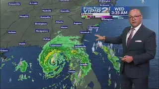 Tracking Idalia 4:30 a.m. update on News 2 Today