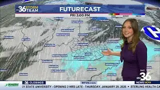Tracking more snowfall to end the week