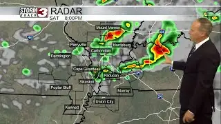 Tracking more storm chances this weekend