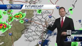 Tracking more thunderstorm chances...the updated timing