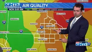 Tracking poor air quality and small chances for thunderstorms 6/5