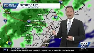 Tracking rain chances...the timing for Southeast Georgia, Lowcountry