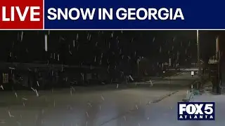 Tracking snow across Georgia | FOX 5 News