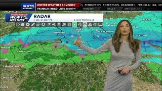 Tracking snow, road conditions across Cincinnati