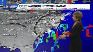 Tracking the major snowstorm across the Carolinas