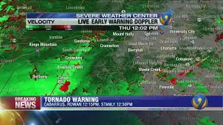 TRACKING: Tornado, severe thunderstorm warnings across area