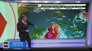 Tracking Tropical Storm Idalia: 5 p.m. Monday update (8/28/23)