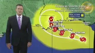 Tracking Tropical Storm Sally