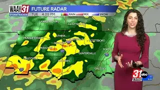 Tracking Tuesday Rain