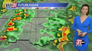 Tracking widespread rain today and colder temperatures tomorrow