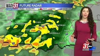 Tracking widespread Tuesday Rain