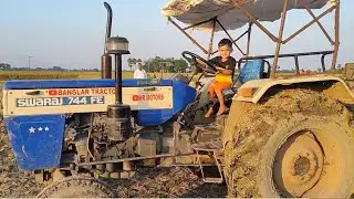কাঁদা থেকে গাড়িটা তুললাম । Tractor recover from stuck | Baby Driver | @HrMotors