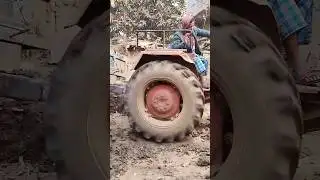 tractor stuck @HrMotors