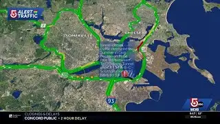 Tractor-trailer rollover inside Ted Williams Tunnel