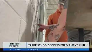 Trade schools in Michigan seeing high interest from youth