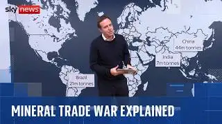 Trade war explained: The rare earth metals China dominates and US needs