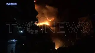 Traders Count Losses As Fire Razes 22-Storey Building In Lagos