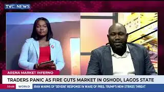 Traders panic as fire guts market in Oshodi, Lagos State