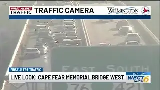 TRAFFIC ALERT: Crash impacting traffic on Cape Fear Memorial Bridge