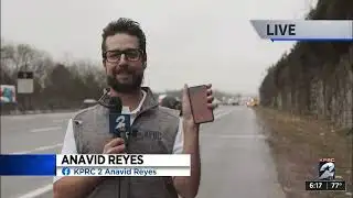 Traffic Anchor Melts Down