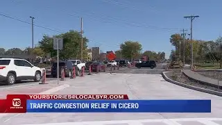 Traffic congestion relief in Cicero